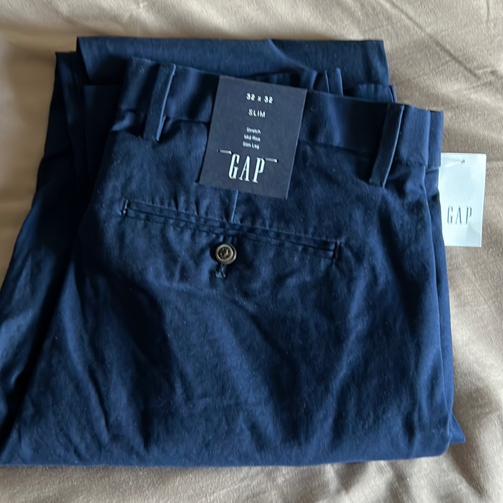 GAP stretch Mid Rise Slim leg men’s pants